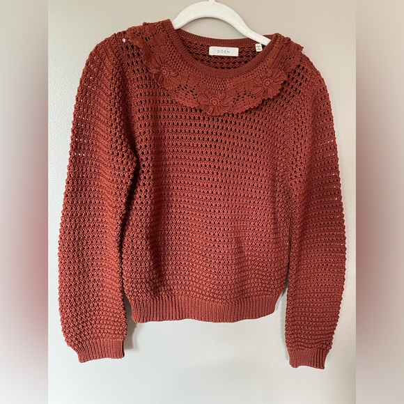 DÔEN Talia Sweater in Chile - Picture 3 of 9